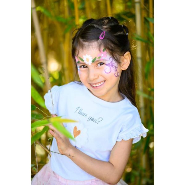 maquillaje infantil carnaval bio hipoalergénico namaki 8 arcoiris mariposa